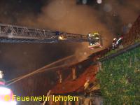 Wohnhausbrand in Mainbernheim